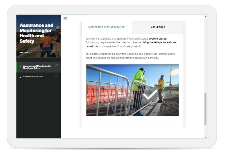 Health and Safety Due Diligence screenshot